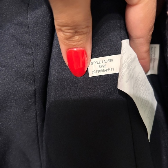 J. Crew Going-out blazer in navy spotted tweed Size 16 - Picture 7 of 9